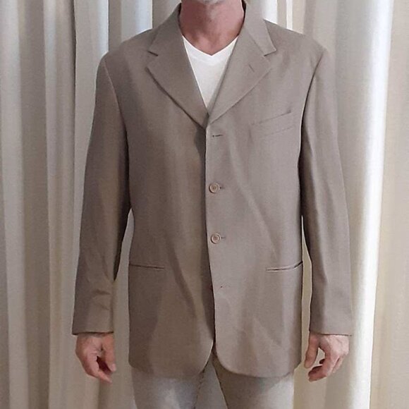 Principe By Marzotto Oversized Suit Jacket - Pure Wool Made in Italy - Picture 1 of 3